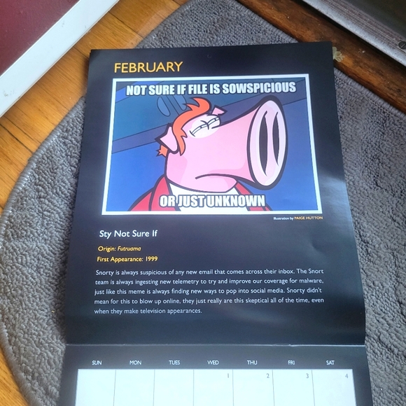 2023 Snort Calendar by Cisco - Picture 4 of 13